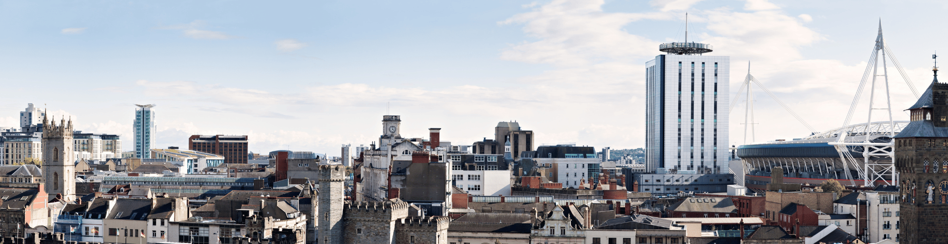 Wales cityscape